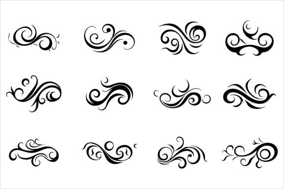 Calligraphy Decorative Symbol Vector