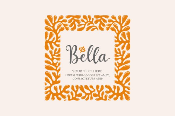 Coral Reef Decorative Blank Frame: A Creative Tool for Modern Designers