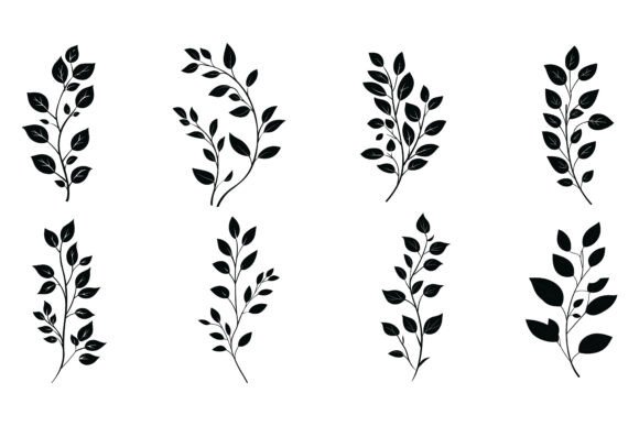 Decorative Art Branches with Leaves: Enhancing Visual Workflows with Precision and Versatility