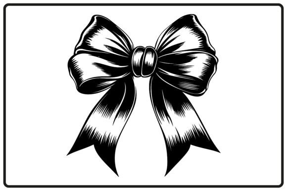 Decorative Ribbon Bows Silhouette: A Must-Have for Creative Professionals