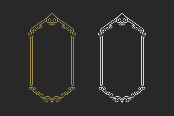 Elevating Design Projects with Modern Floral Ornaments Decorative 5