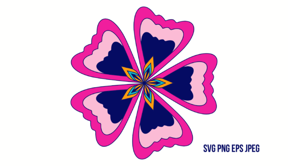 Unleashing Creativity with a Vibrant Pink Decorative Flower Design